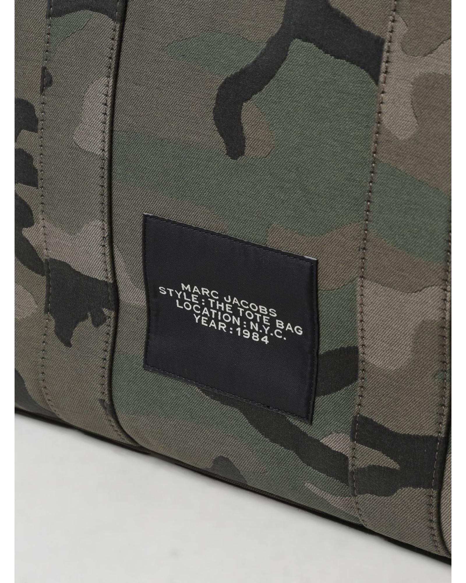 Marc Jacobs The Tote Bag Camouflage Tote Wo - Green image 3