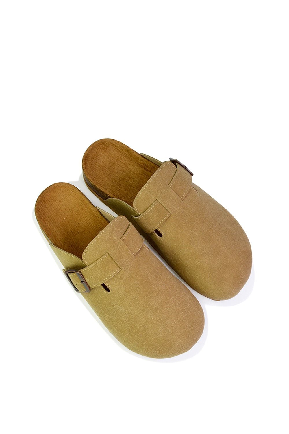 XY London 'Lucy' Slip On Flat Cork Slider Mules image 5