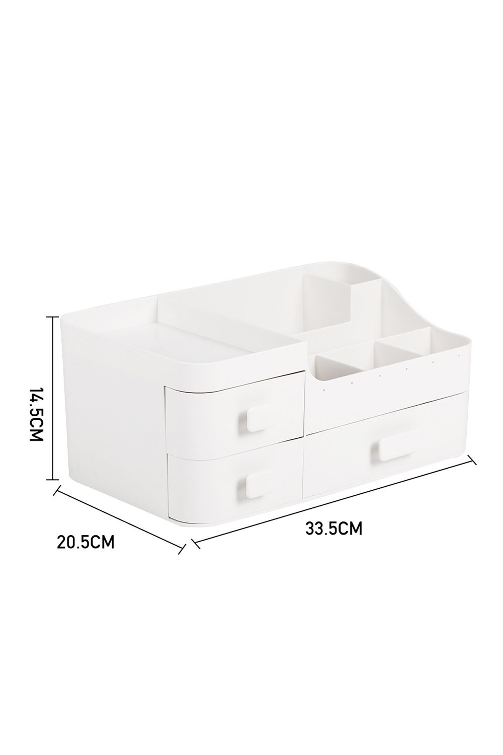 Living and Home Cosmetic Miscellaneous Storage Box Portable Desktop Makeup Box For Home Dormitory Office image 6