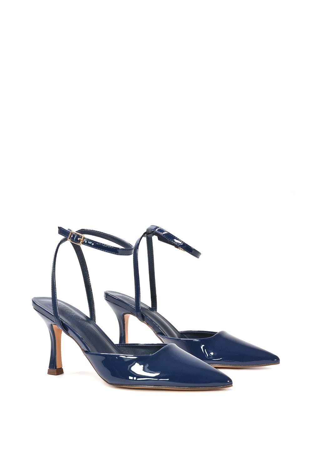 XY London 'Lacey May' Strappy Stiletto High Heel Pointed Toe Pumps Shoes image 3