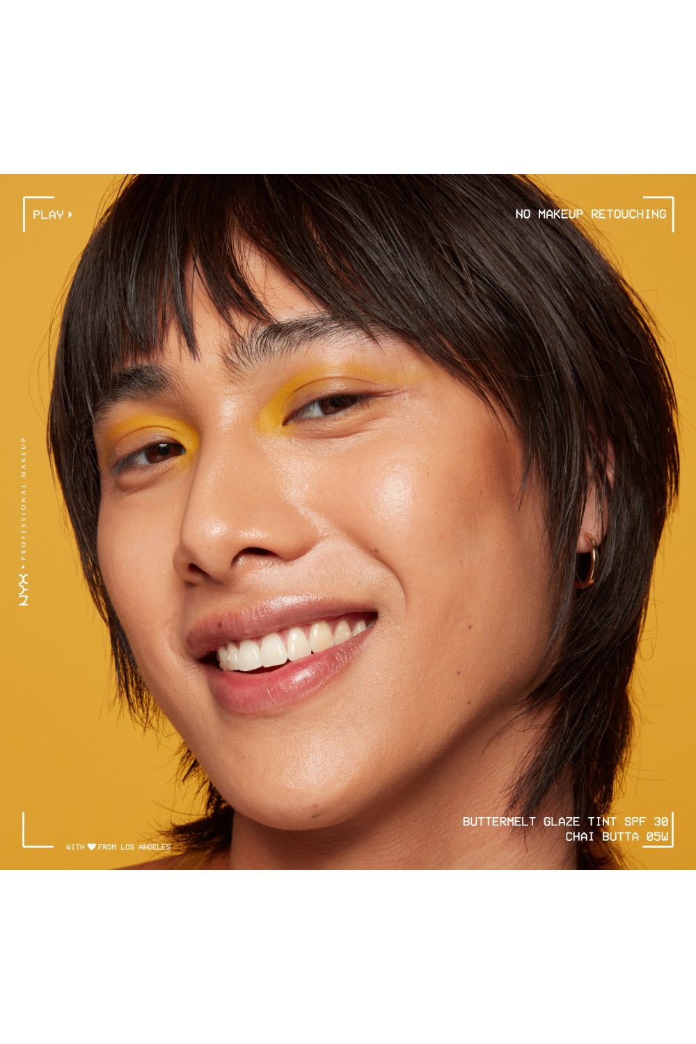 NYX Professional Makeup Buttermelt Glaze Soft Glow Skin Tint + SPF/FPS 30 30ml Chai Butta image 4