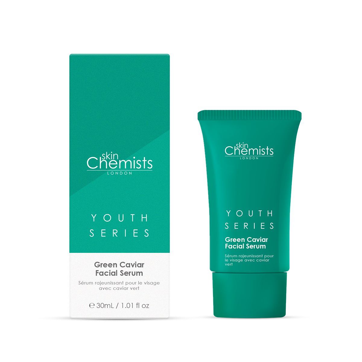skinChemists Youth Series Green Caviar Facial Serum 30ml image 2