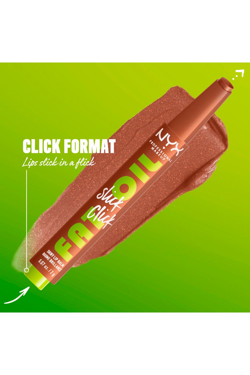 NYX Professional Makeup Fat Oil Slick Click Lip Balm 2g Feedworthy image 5