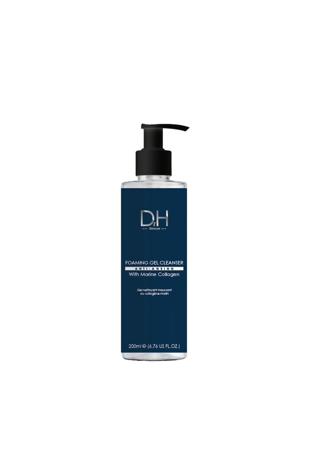 Dr H Foaming Gel Cleanser with Marine Collagen 120ml image 1