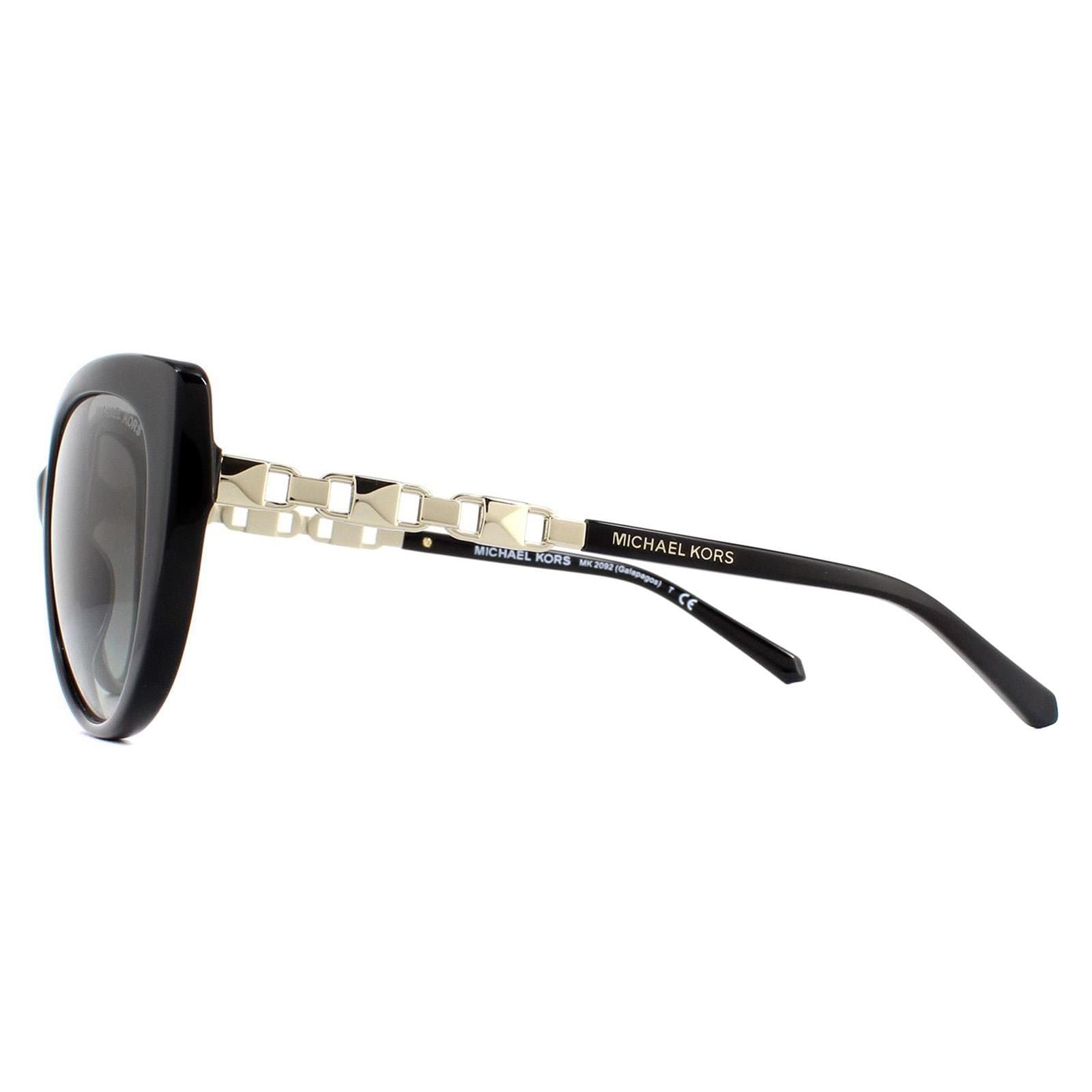 Michael Kors Cat Eye Black Grey Gradient Sunglasses image 3