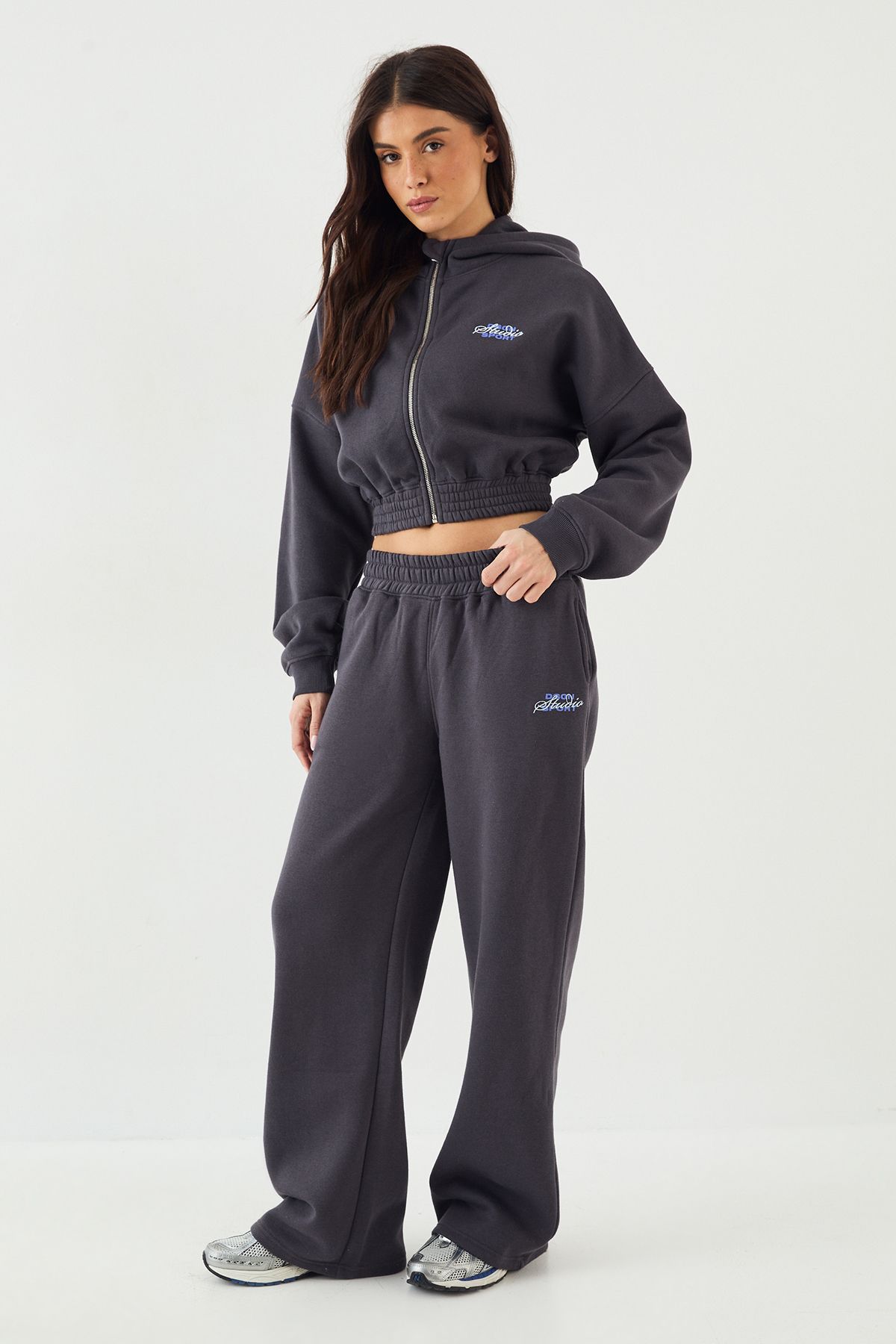 DSGN Studio DSGN Studio Sport Straight Leg Jogger Slate Grey image 3