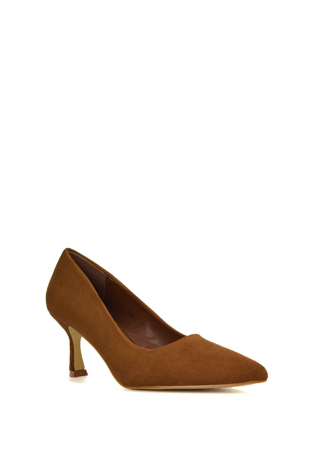 XY London 'Lisa' Slip On Pointed Toe Court Shoe Pumps With Stiletto Mid Heel image 2