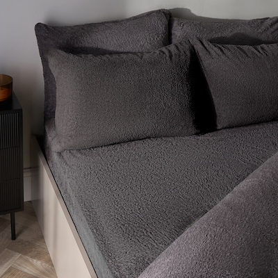 OHS Teddy Fleece Thermal Fitted Bed Sheet