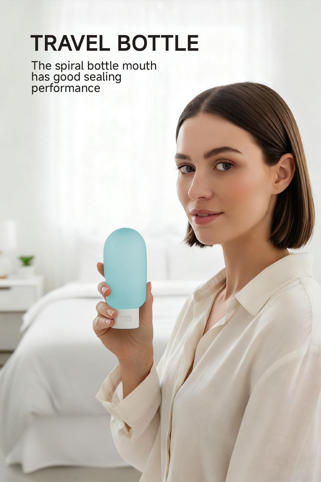 SHEONLY 11Pcs Portable Refillable Travel Bottle Set image 5