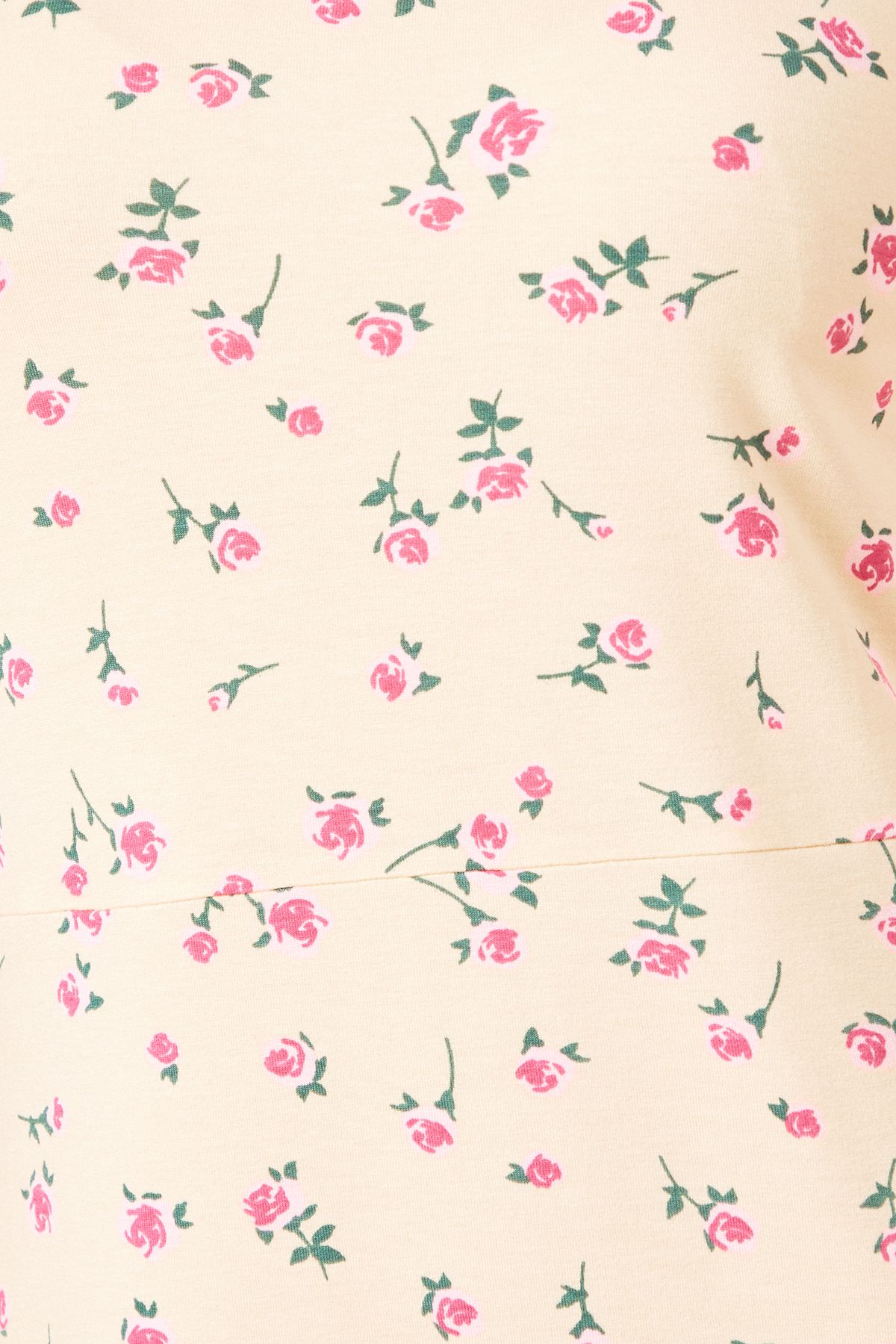 Dorothy Perkins Yellow Ditsy Short Sleeve Frill Hem Mini Dress Yellow image 5