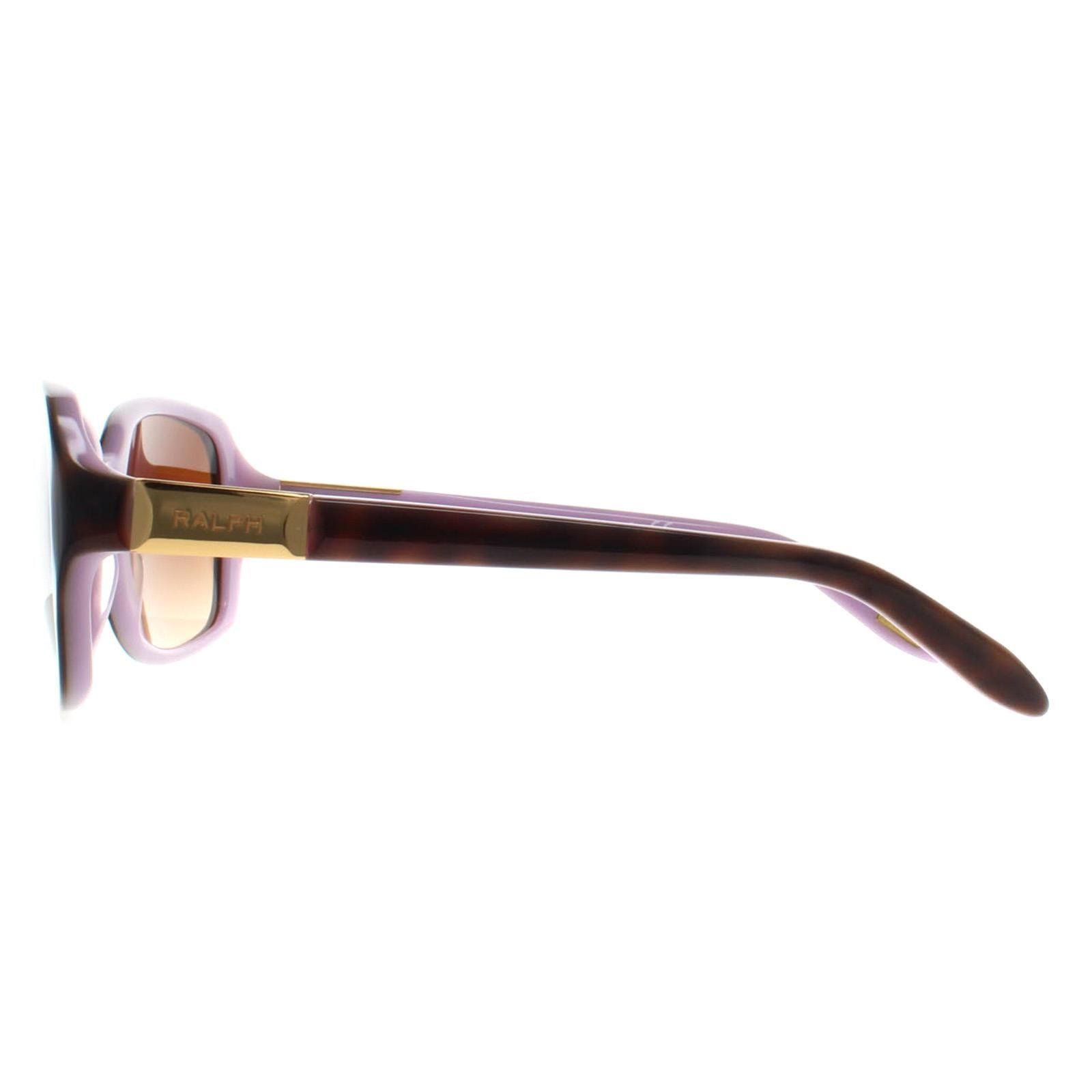 Ralph by Ralph Lauren Oval Havana on Violet Brown Gradient RA5130 image 3
