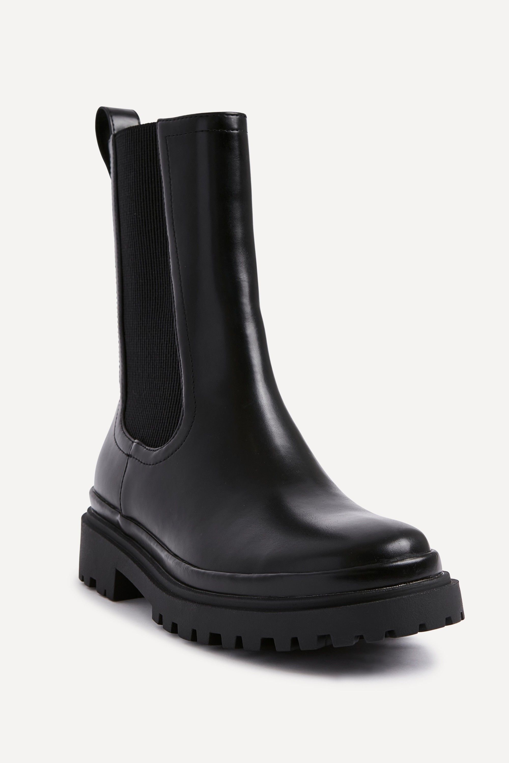 Linzi Command Black Chunky Chelsea Boots image 4