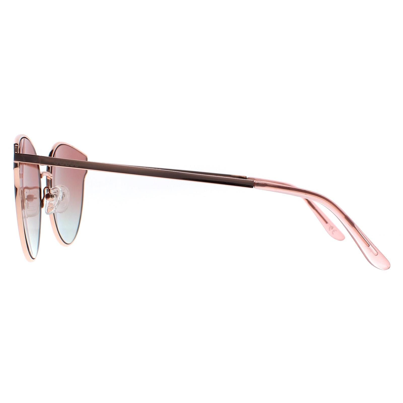 Guess Cat Eye Gold Rose Mirrored GF0353 image 3