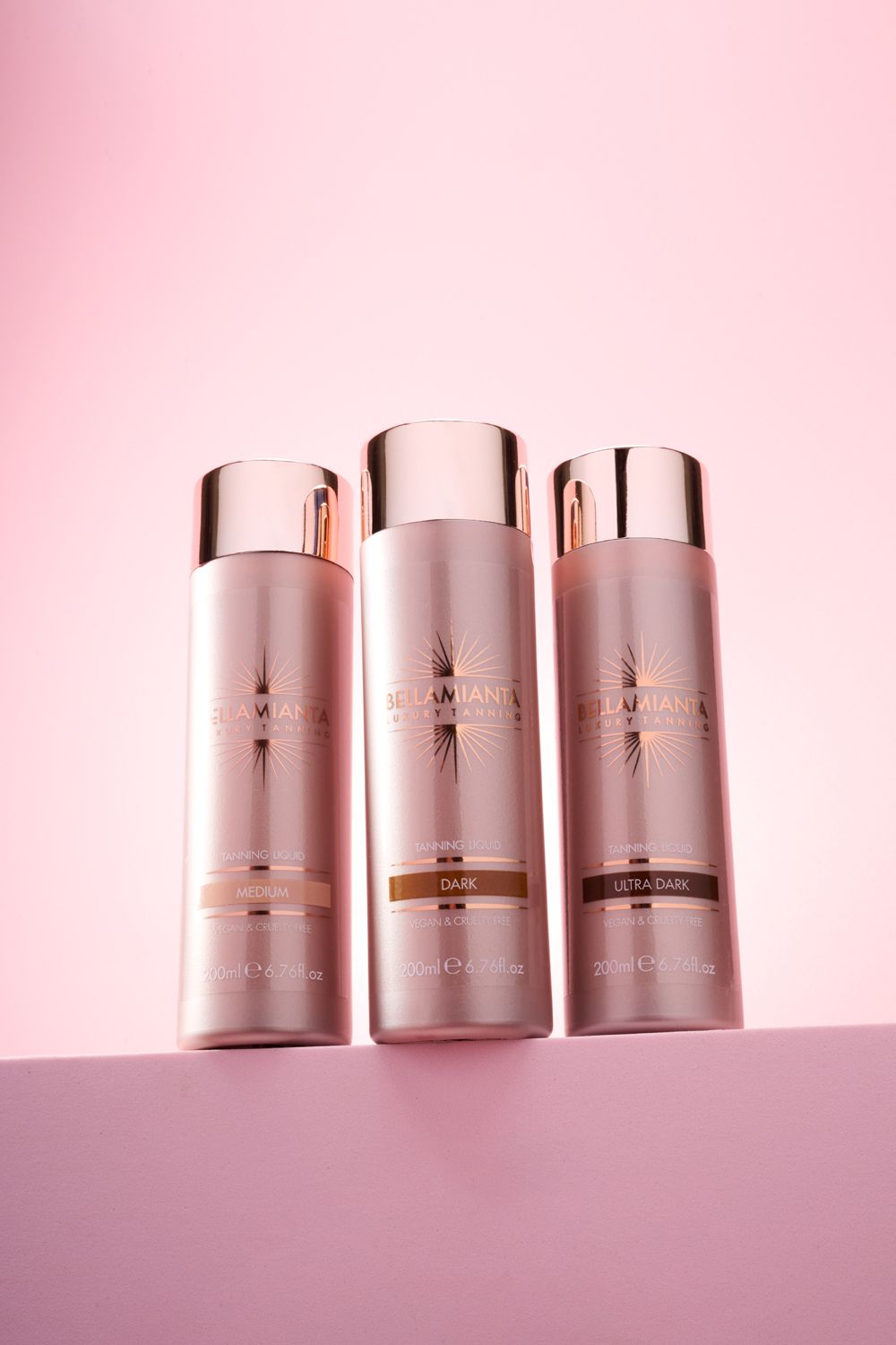 Bellamianta Liquid Gold Tan 200ml Dark image 2