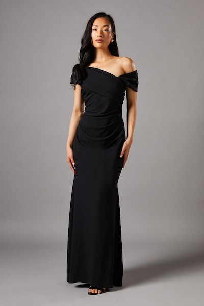 Coast Scuba Maxi Dress Black