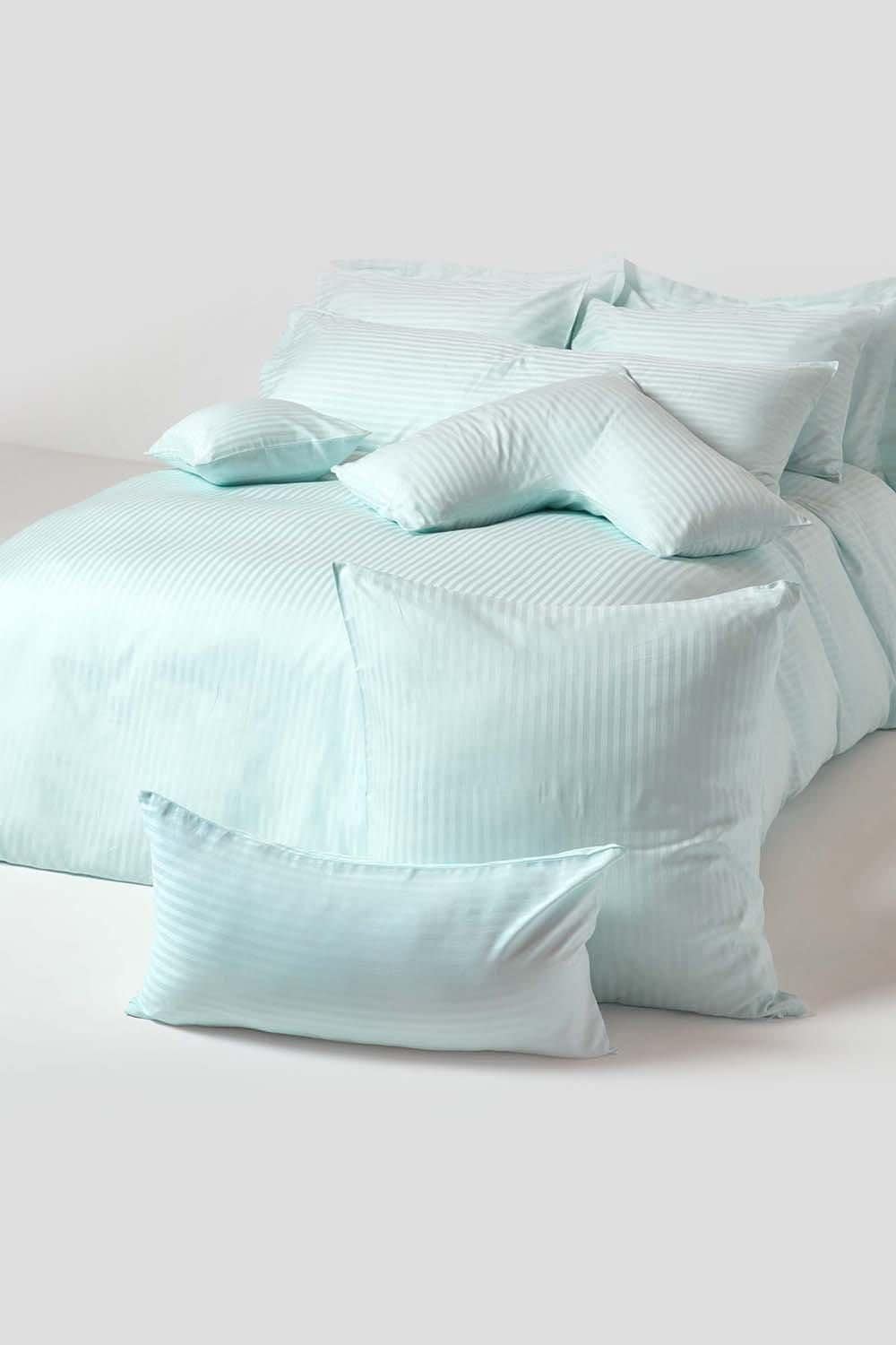 Homescapes Egyptian Cotton Ultrasoft King Size Oxford Pillowcase 330 TC image 5