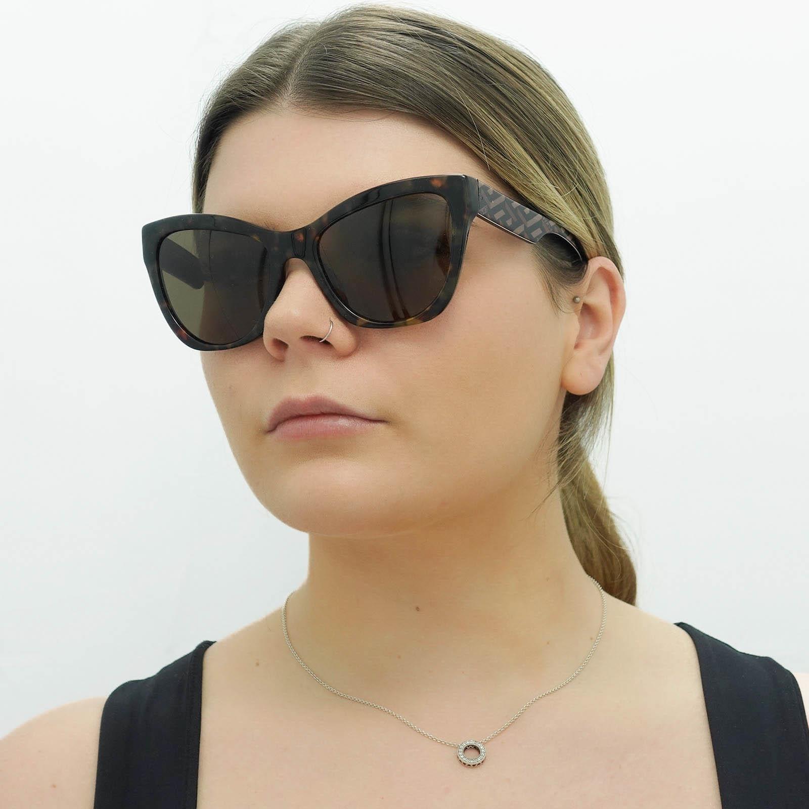 Versace Cat Eye Havana Pattern Dark Brown VE4417U image 5