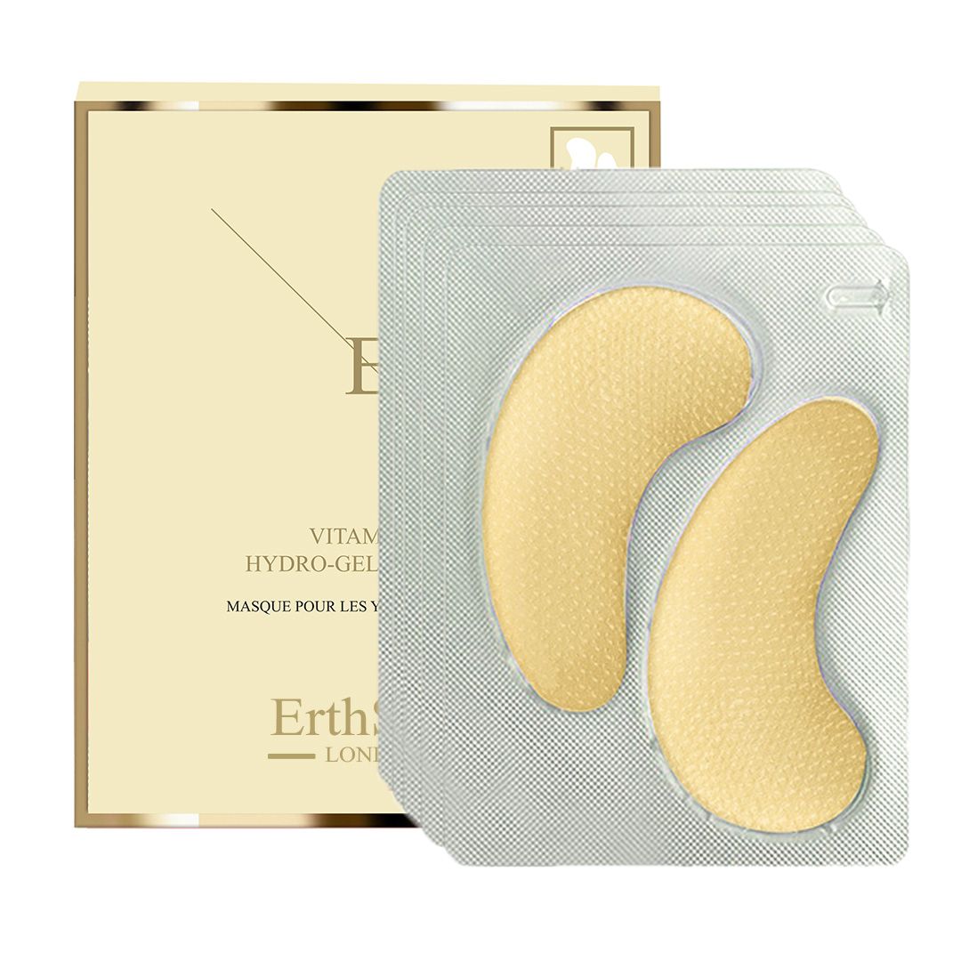 Erth Skin London Anti-Wrinkle Night Moisturiser 24k Gold 50ml + Hyaluronic acid & Collagen Serum - 60ml + Vitamin C Hydrogel Eye Pads x 5 image 4