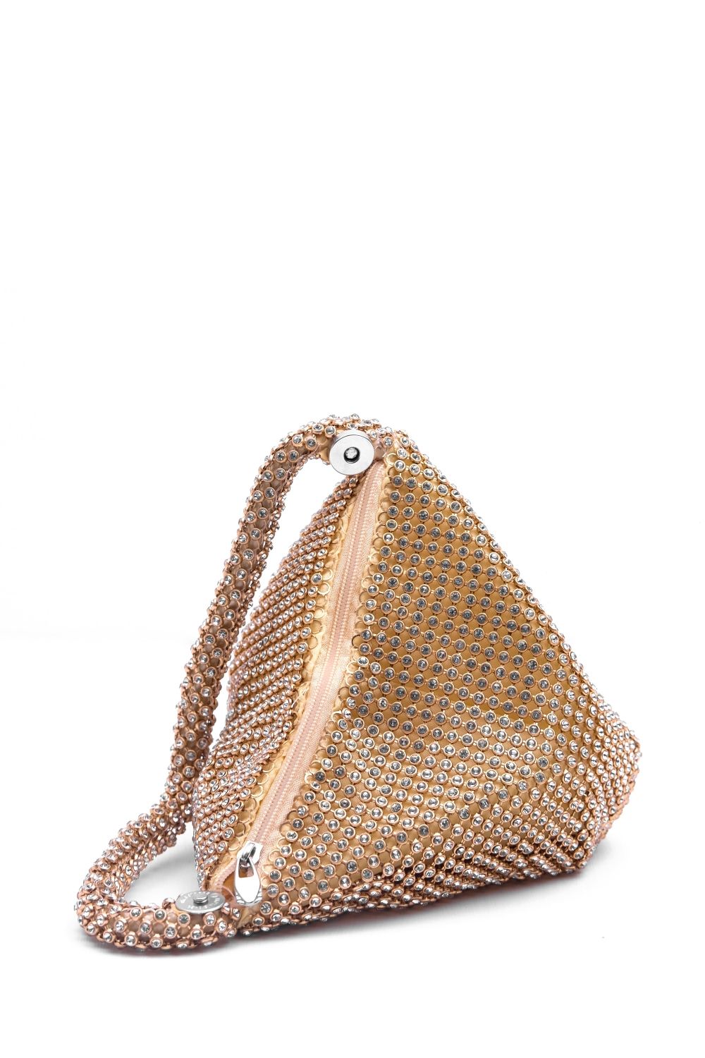 Where's That From 'Diamante' Mini Chainmail Pouch Bag image 3