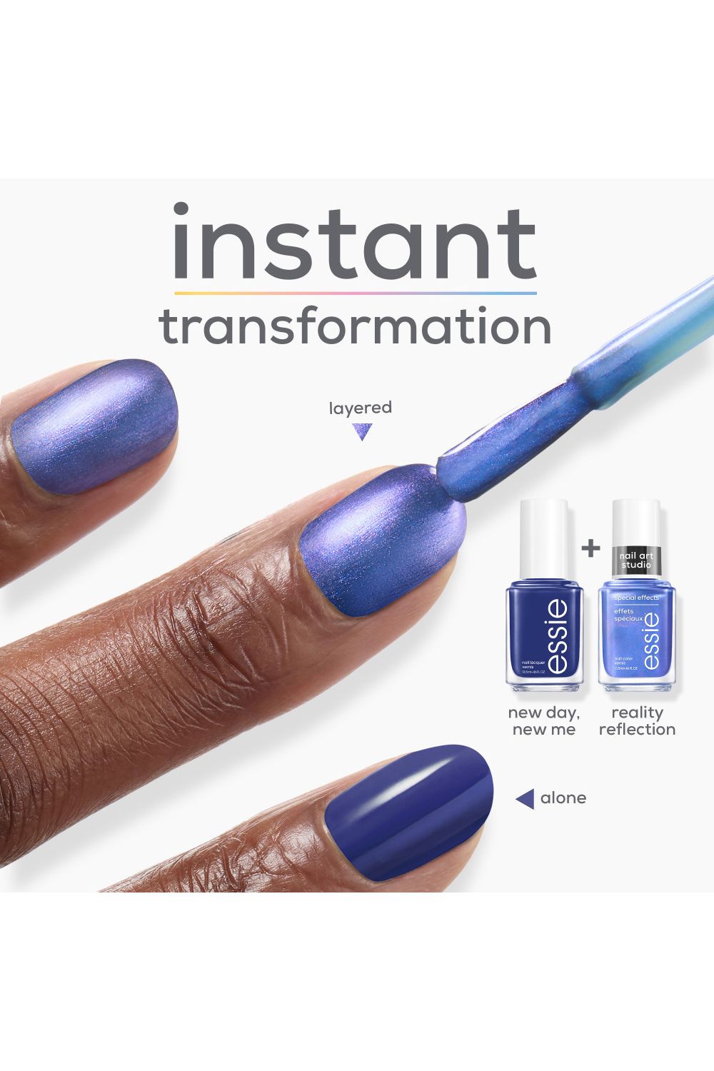 Essie Nail Polish - Be Them All Collection 13.5ml Reality Reflection image 4