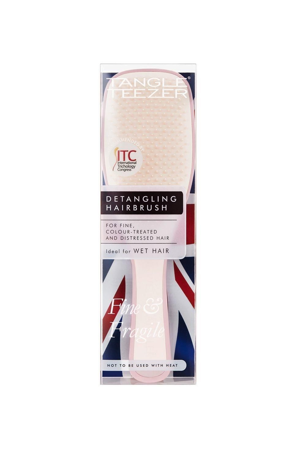 Tangle Teezer The Wet Detangler Hairbrush Fine & Fragile - Pink Dust Pink image 3