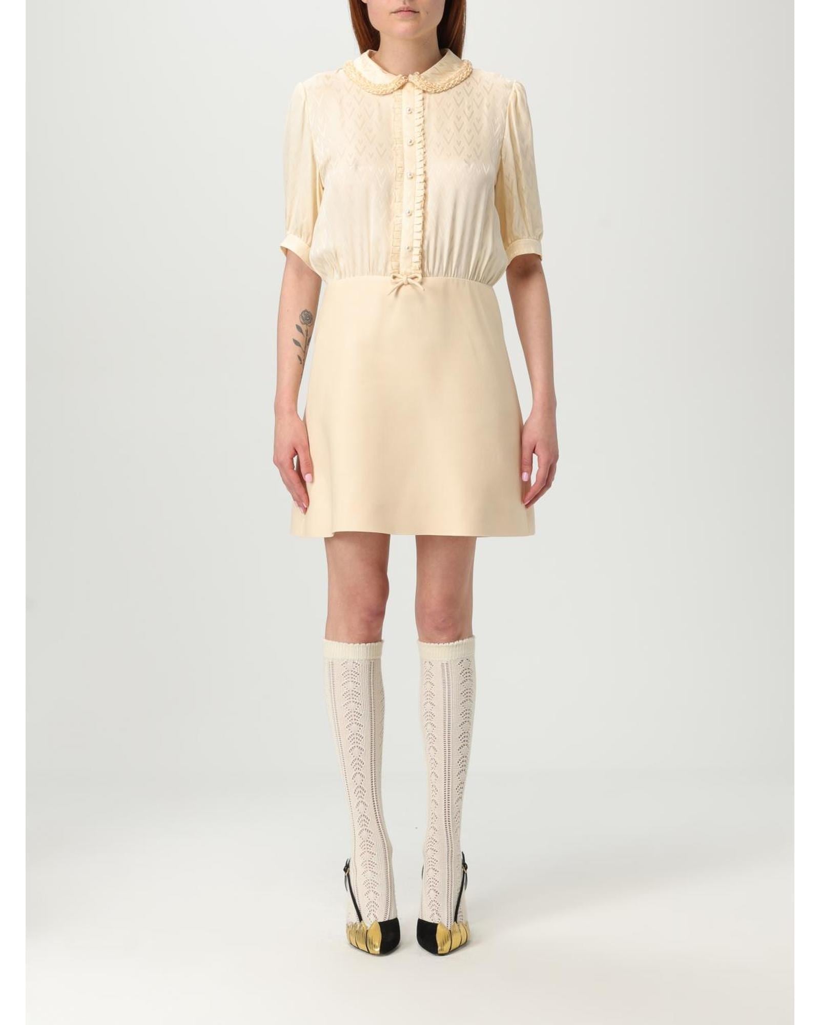 Valentino ALine Mini Dress Wo - Pink Dresses image 1
