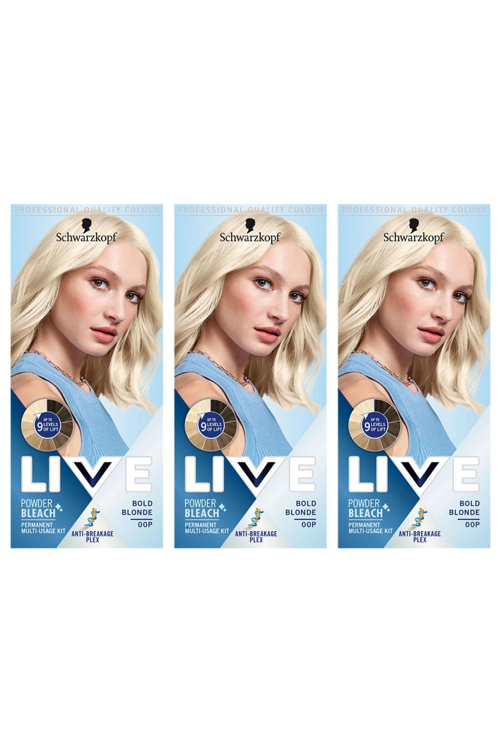 Schwarzkopf Live Post Bleach Toner Semi-Permanent 'Hair Dye' Soft Blond image 1