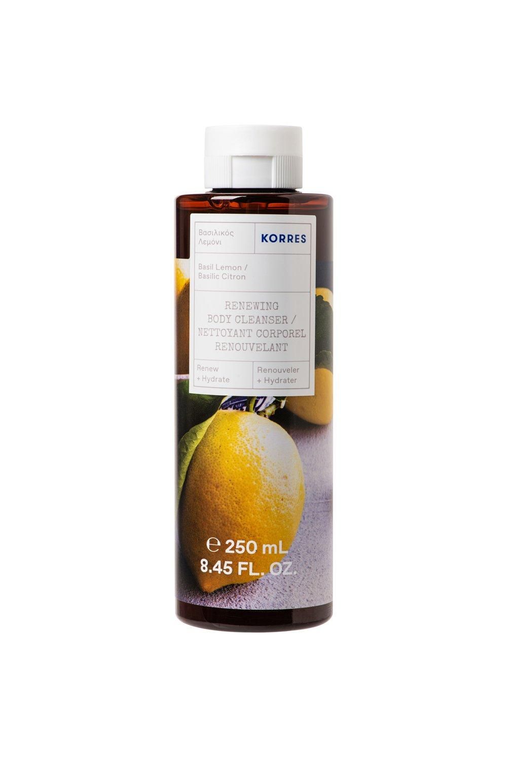 Korres Basil Lemon Renewing Body Cleanser Clear image 1