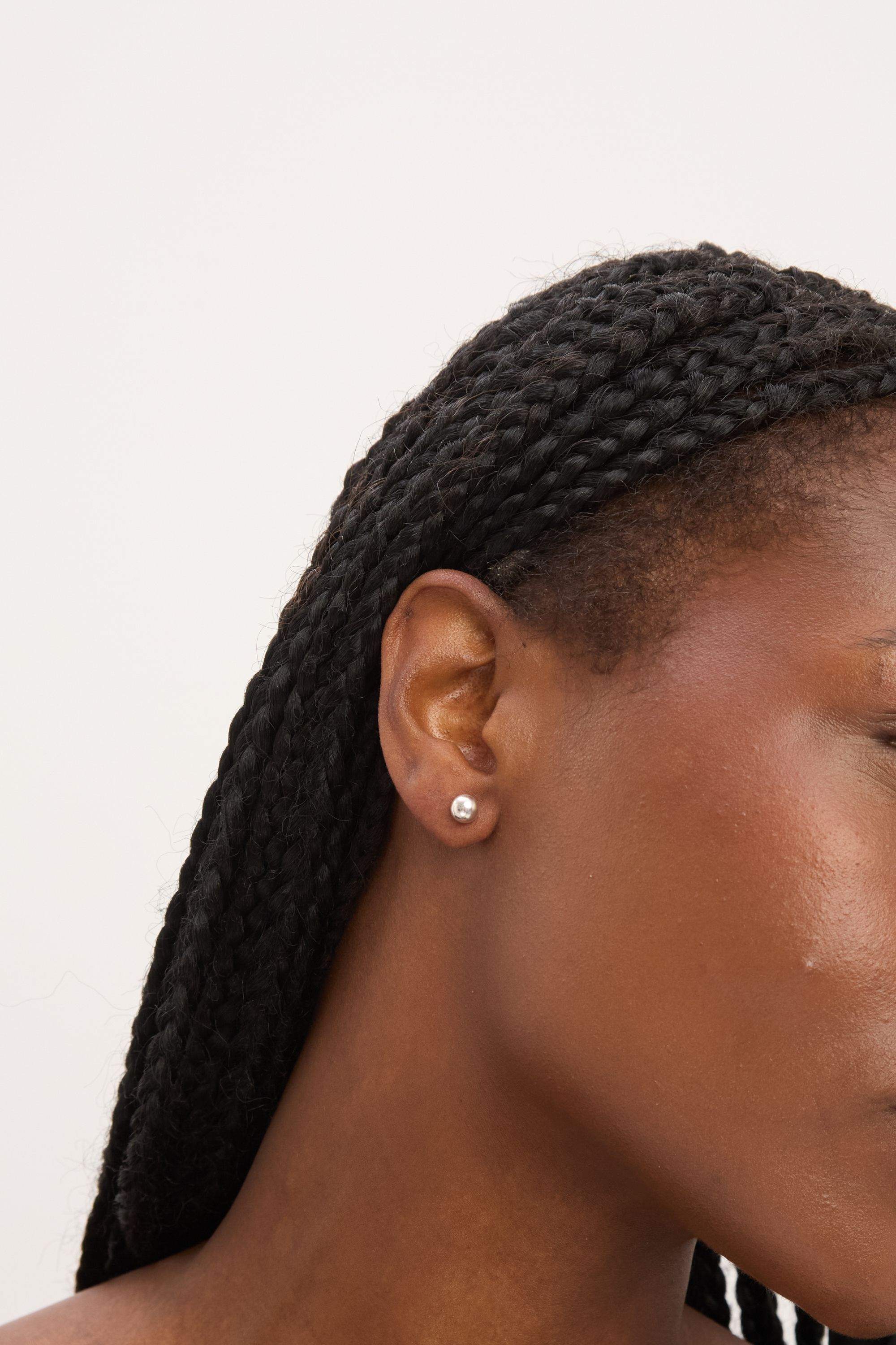 Simply Silver Sterling Silver 925 Polished Ball Stud Earrings image 3