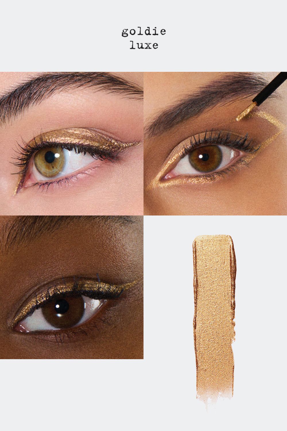 Stila Stay All Day Inkwear Liquid Eyeliner 1.7ml Goldie Lux image 4