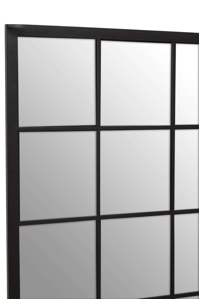 Orsina Large Silver Frame Wall Mirror, Reflective Wall Mirror For Modern Interiors, Mirror With Metal Frame image 5