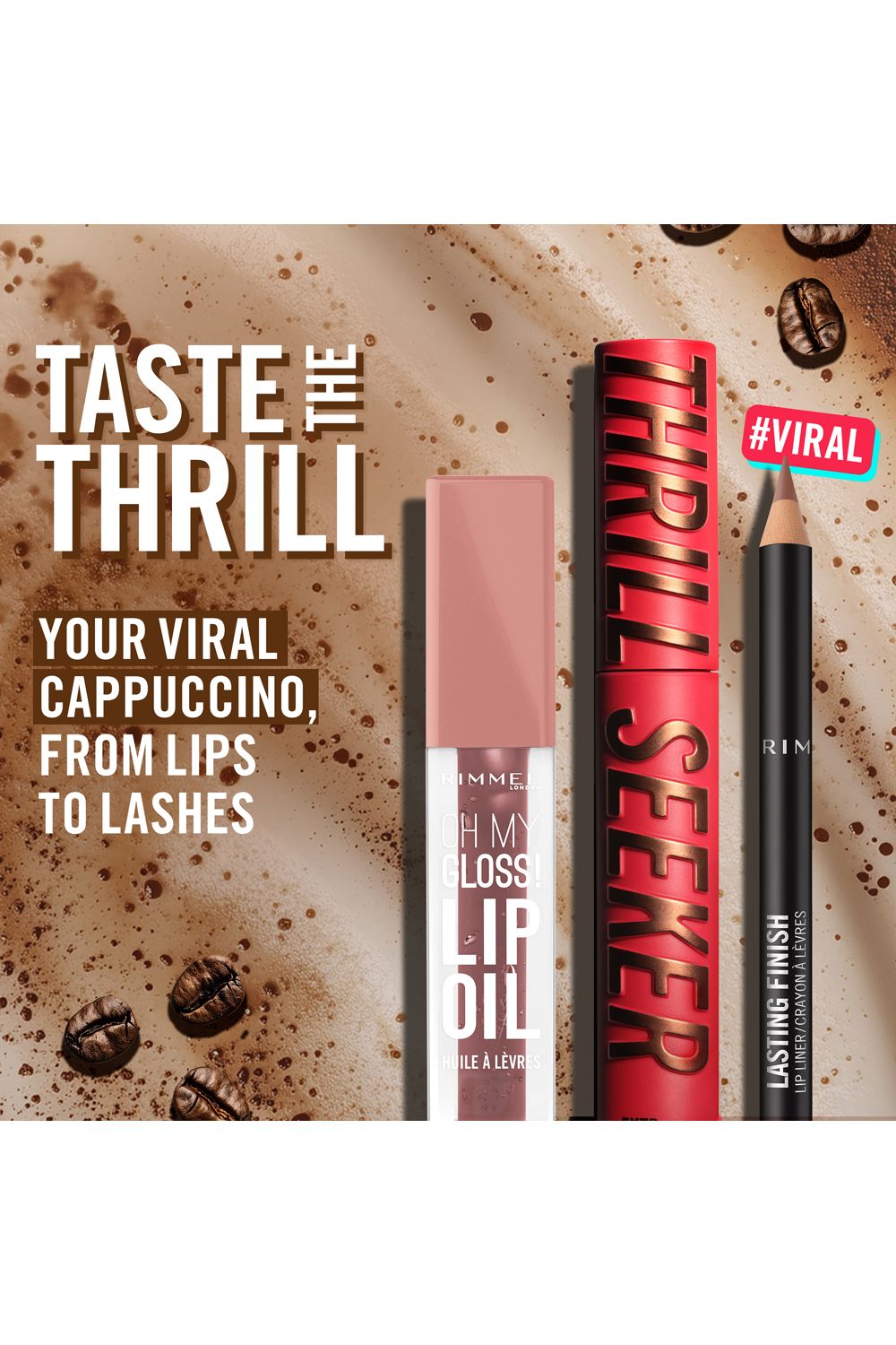Rimmel London Thrill Seeker Extreme Mascara 12.5ml 002 Cappuccino image 7