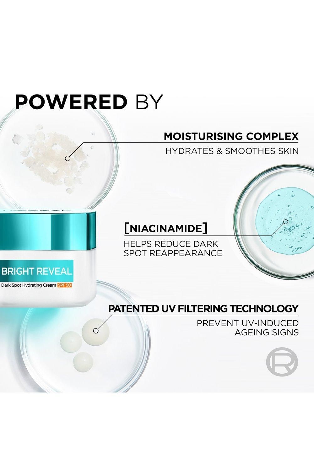 L'Oréal Paris Bright Reveal Dark Spot Hydrating Cream SPF 50, Niacinamide Multi image 3