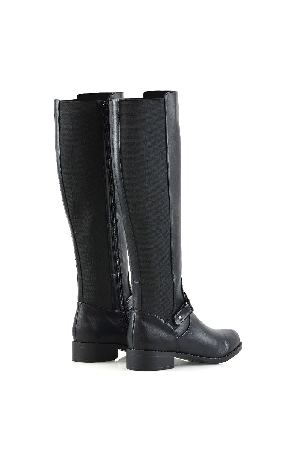 XY London 'Mikayla' Elasticated Knee High Boots image 3