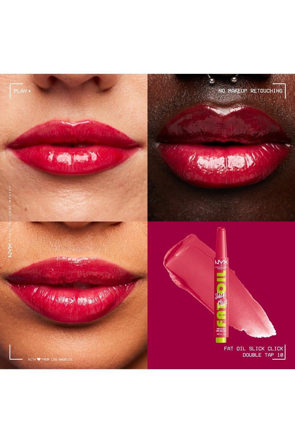 NYX Professional Makeup Fat Oil Slick Click Lip Balm 2g Double Tap image 4