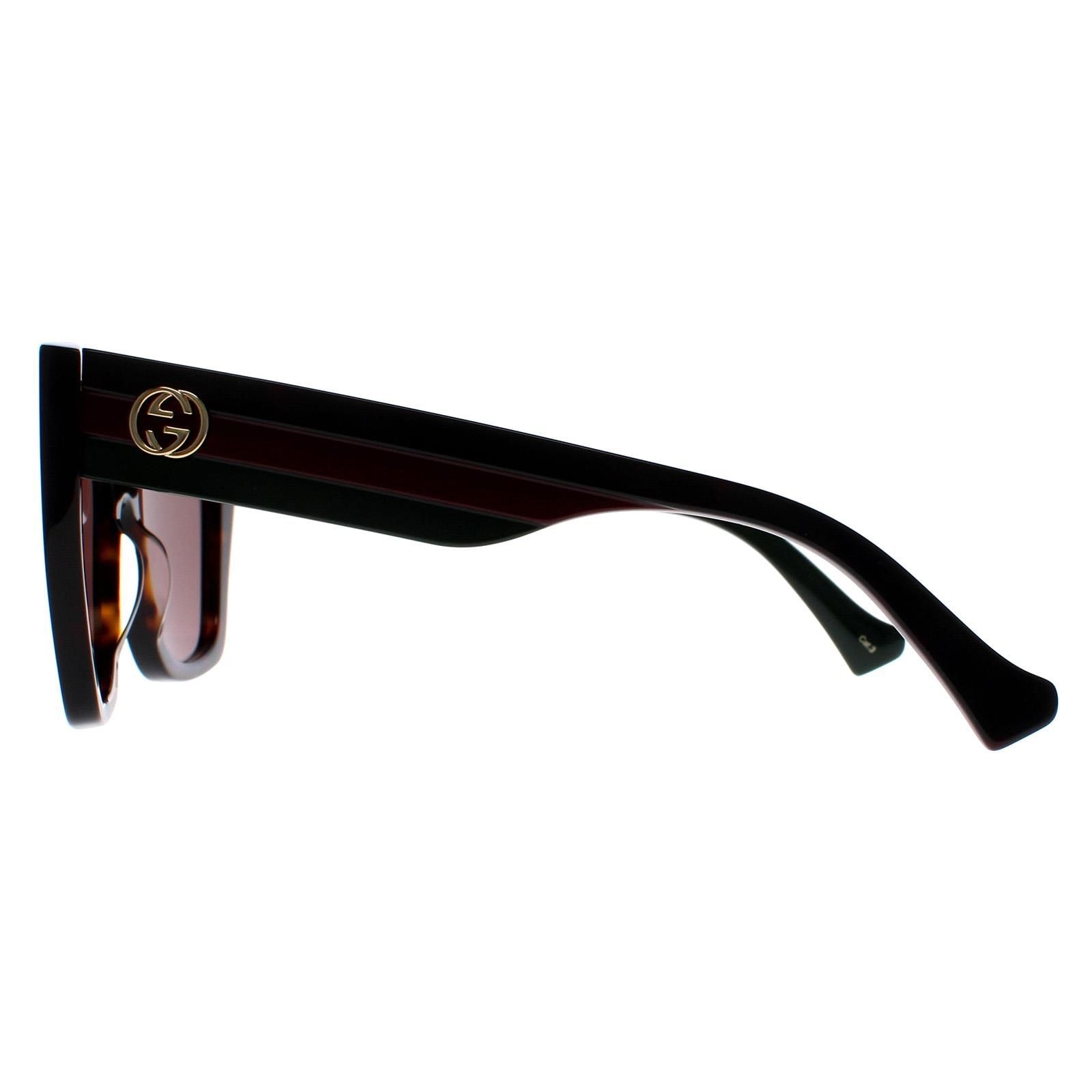 Gucci Square Havana Brown GG1300S image 3