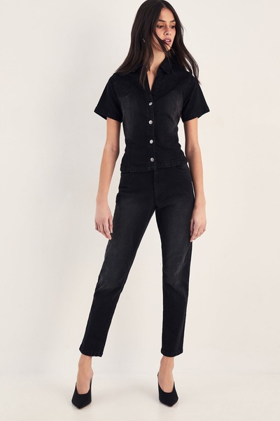 NastyGal The Ultimate Skinny Jean Washed Black