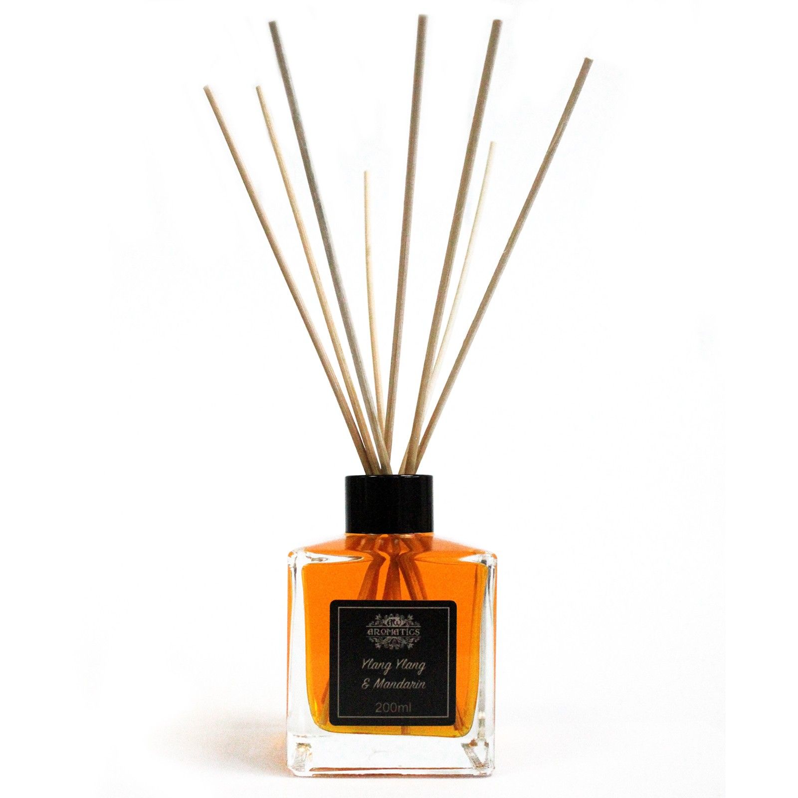 KDMD 200ml Ylang Ylang & Mandarin Essential Oil Reed Diffuser image 2