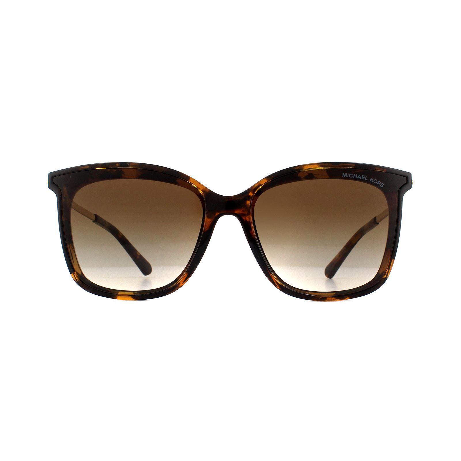 Michael Kors Square Dark Tortoise Smoke Gradient Sunglasses image 1