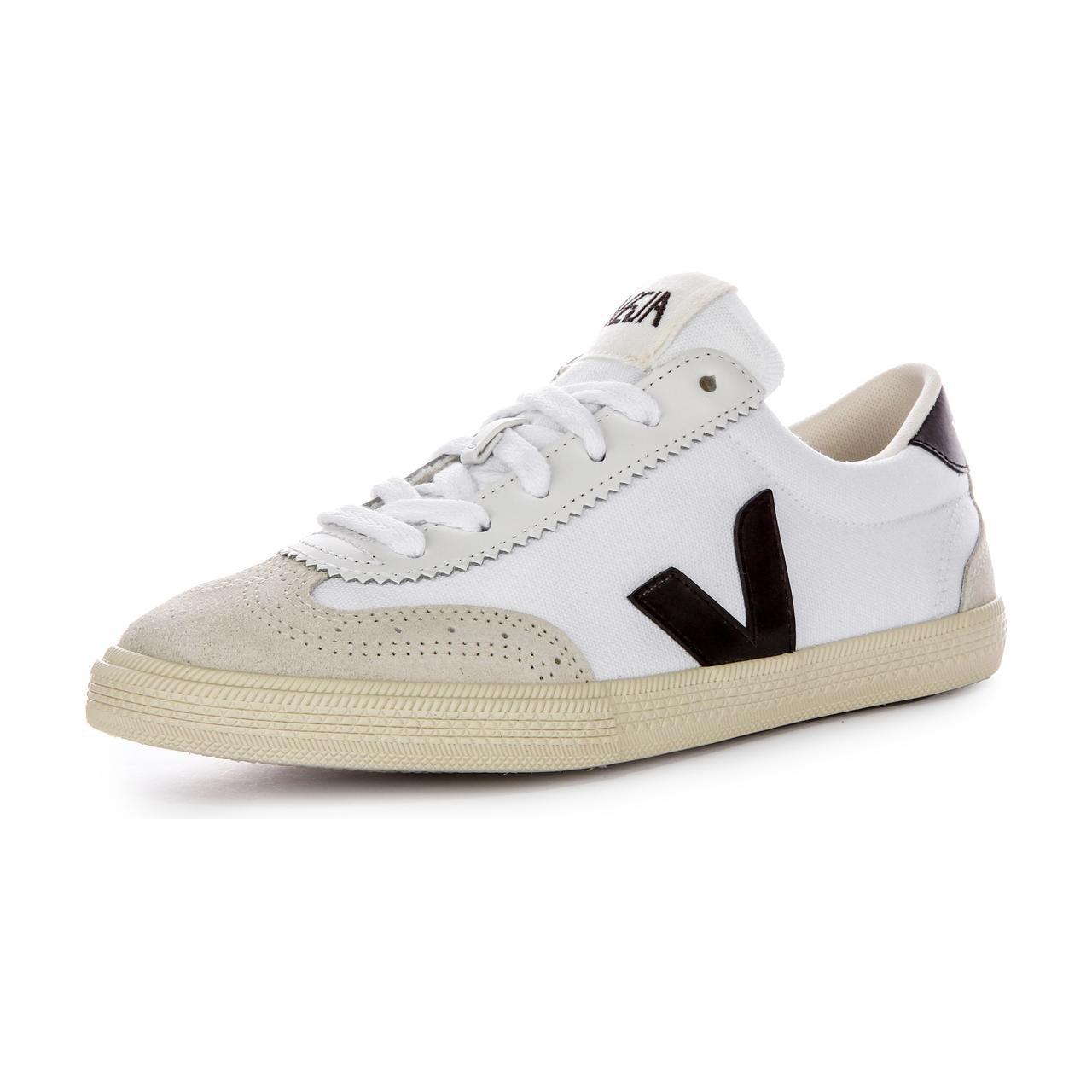 Veja 'Volley' Canvas Suede Trainers image 6