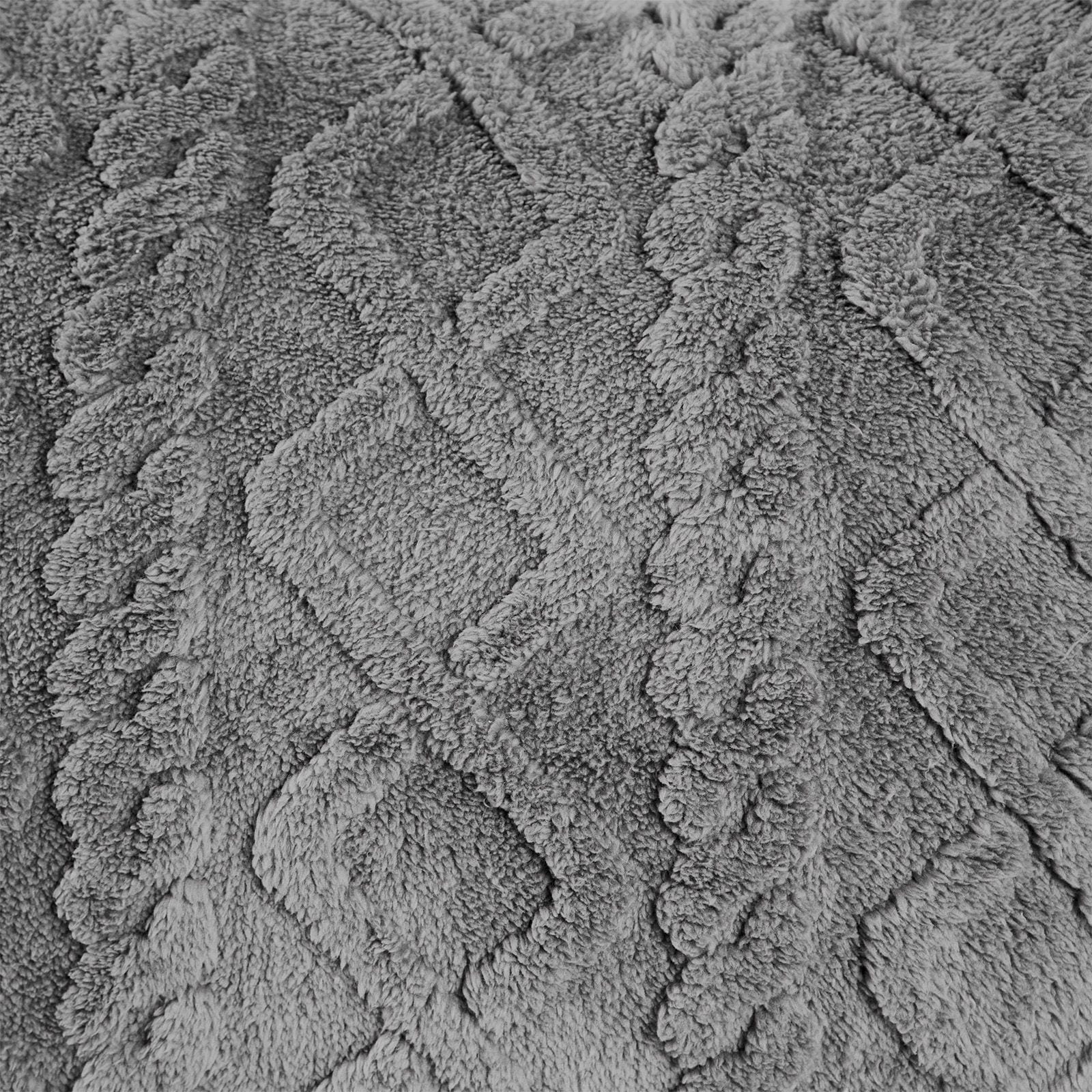 OHS Cable Knit Fleece Long Bolster Cushion Soft Maternity Support Pillow image 5