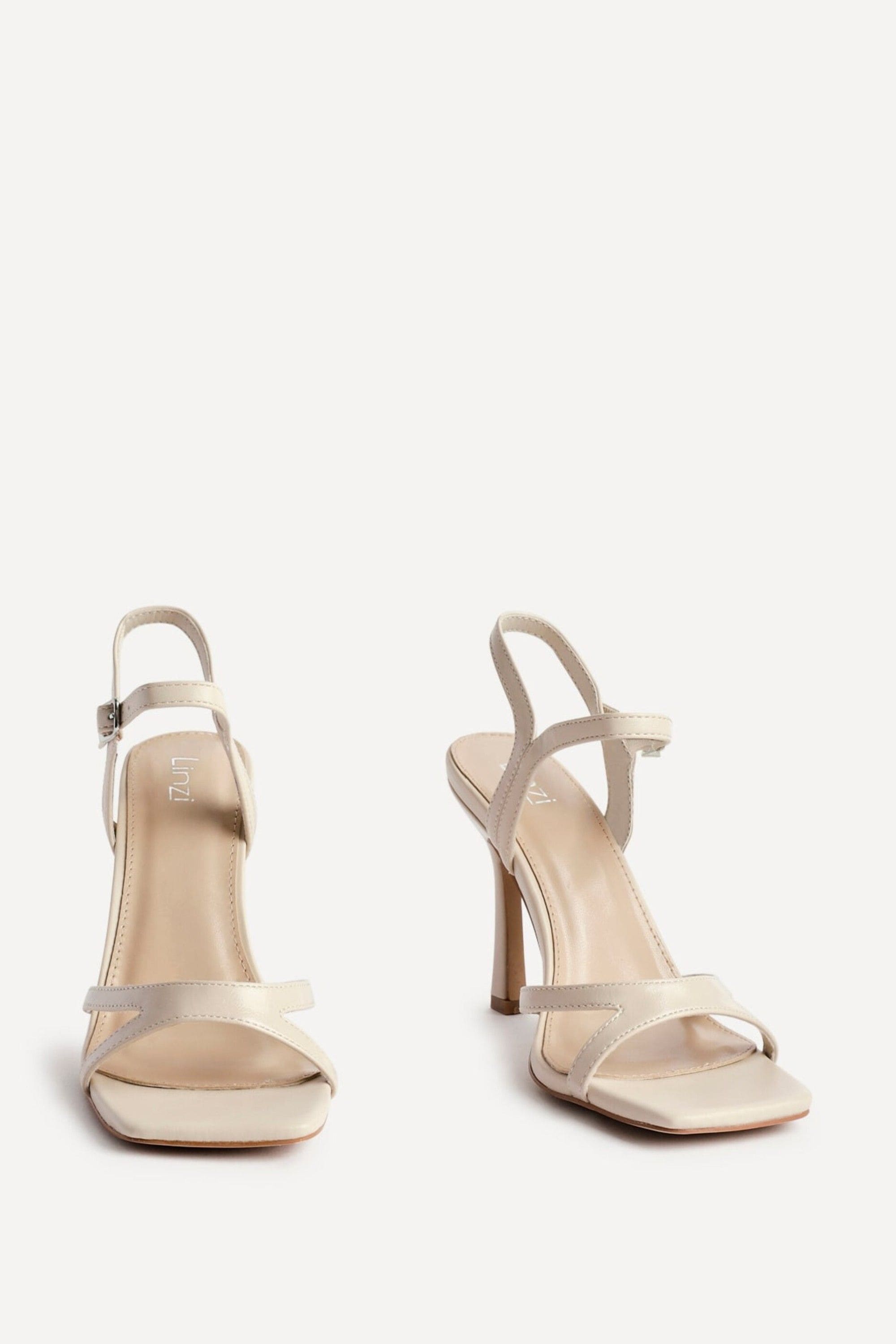 Linzi Empress Nude Faux Leather Heels image 3
