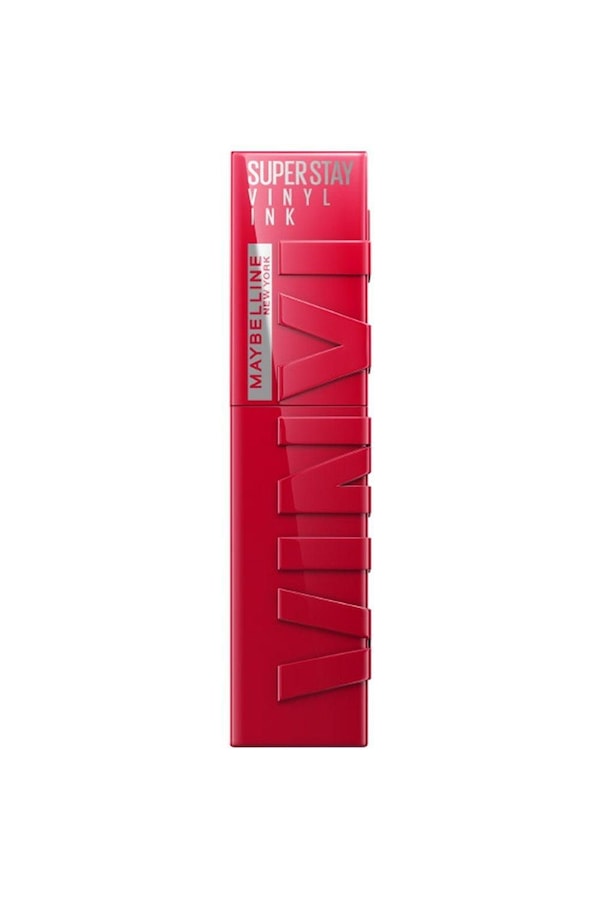 Maybelline SuperStay Vinyl Ink Long Lasting Liquid Lipstick, Shine Finish Wicked
