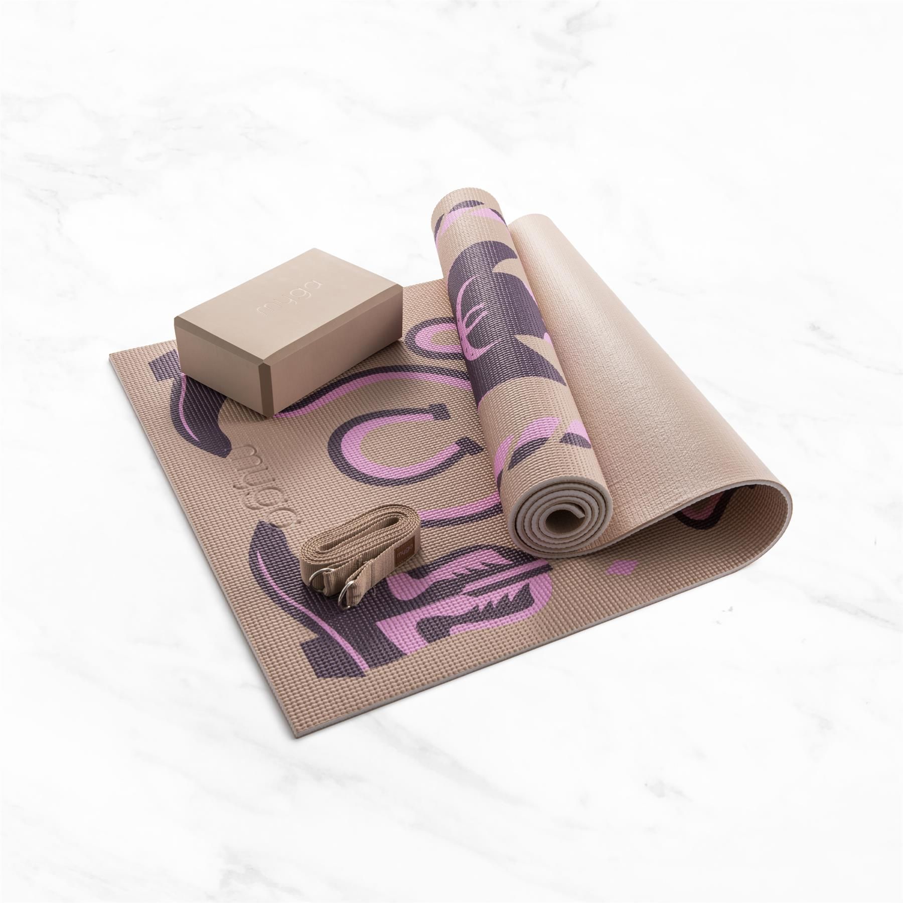 Myga Myga Printed Yoga Set - Palm Sage image 6