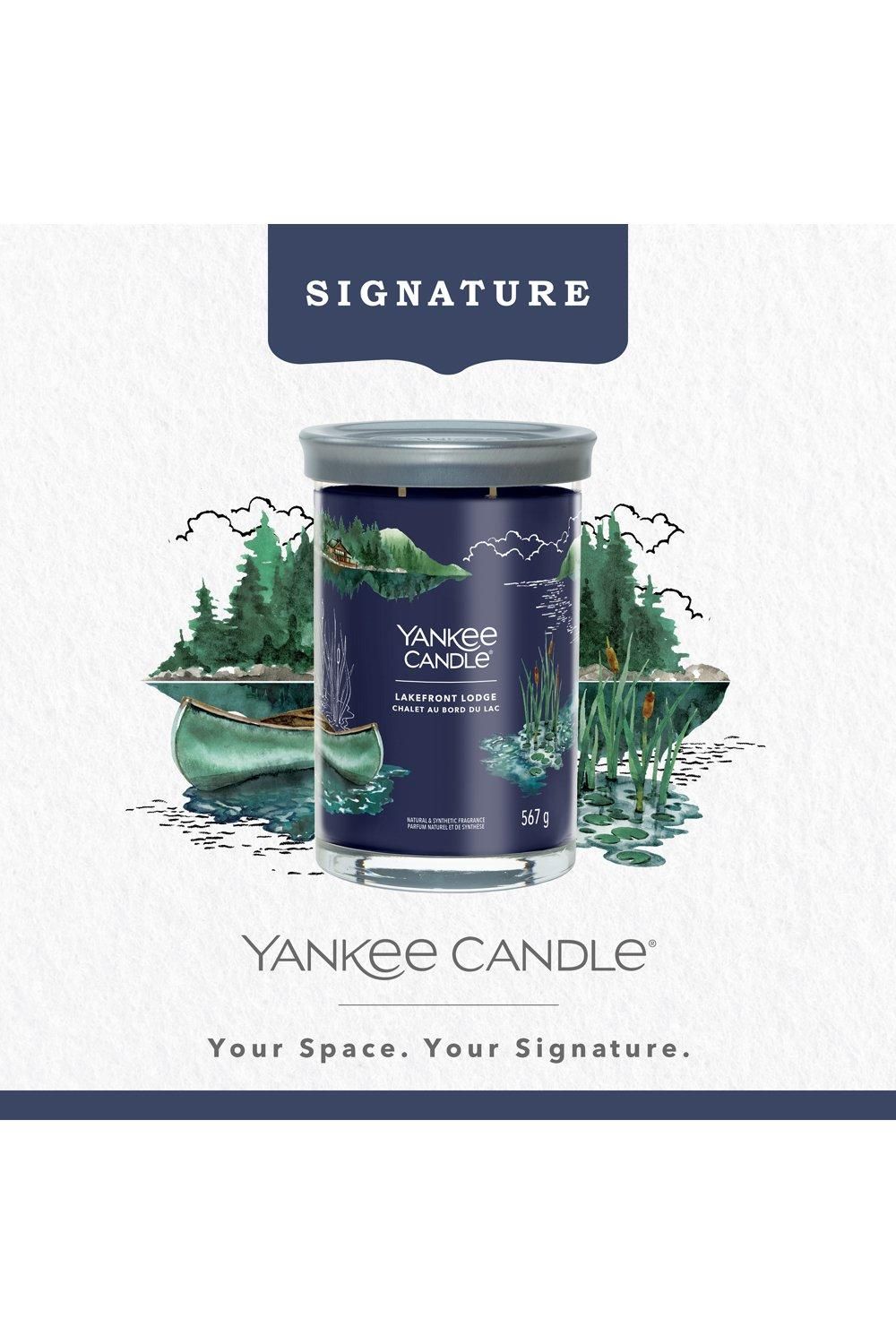 Yankee Candle Signature Large Tumbler Lakefront Lodge Blue image 3