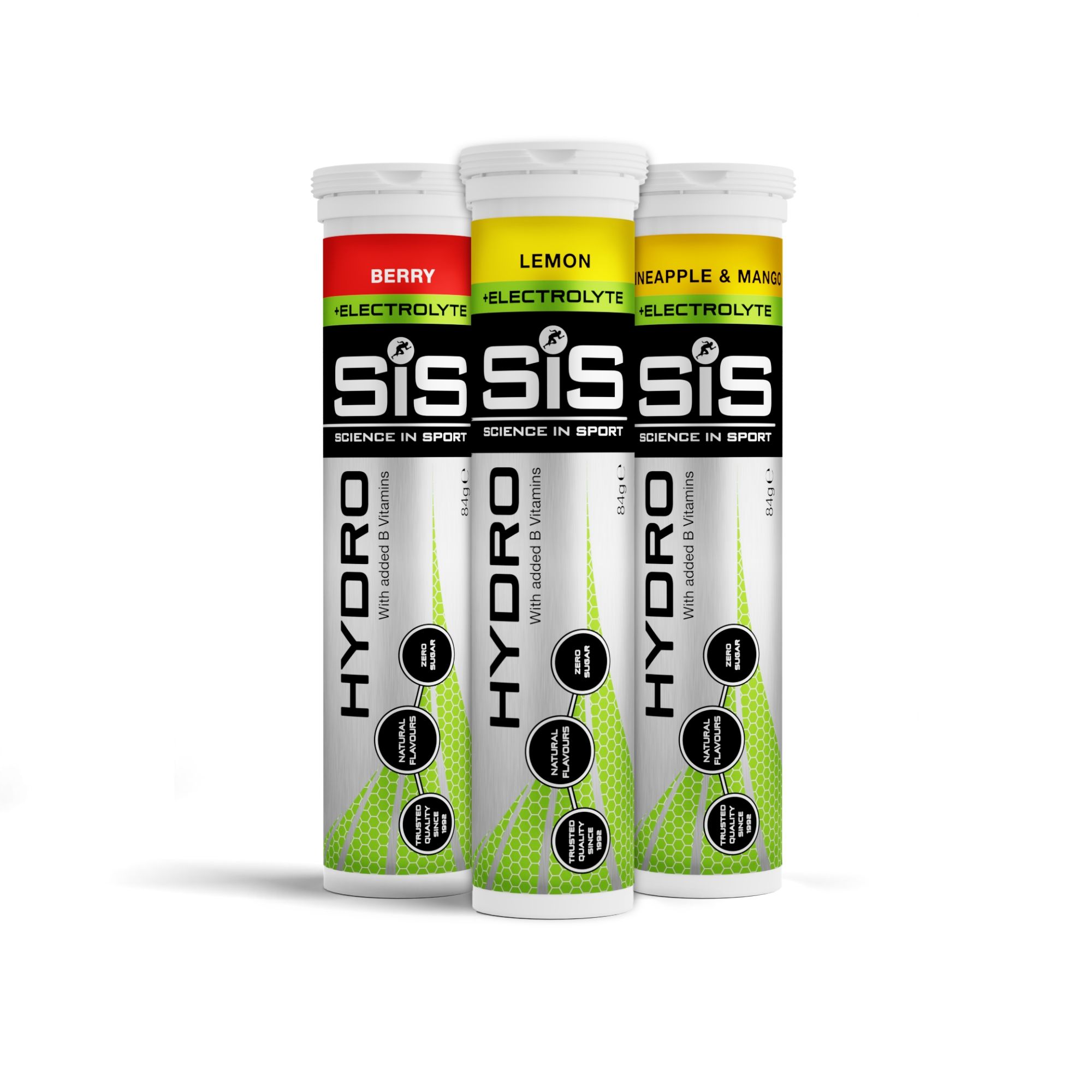 Science in Sport Hydro Tabs + Electrolytes | Variety | 3 Pack - 60 Tablets image 1