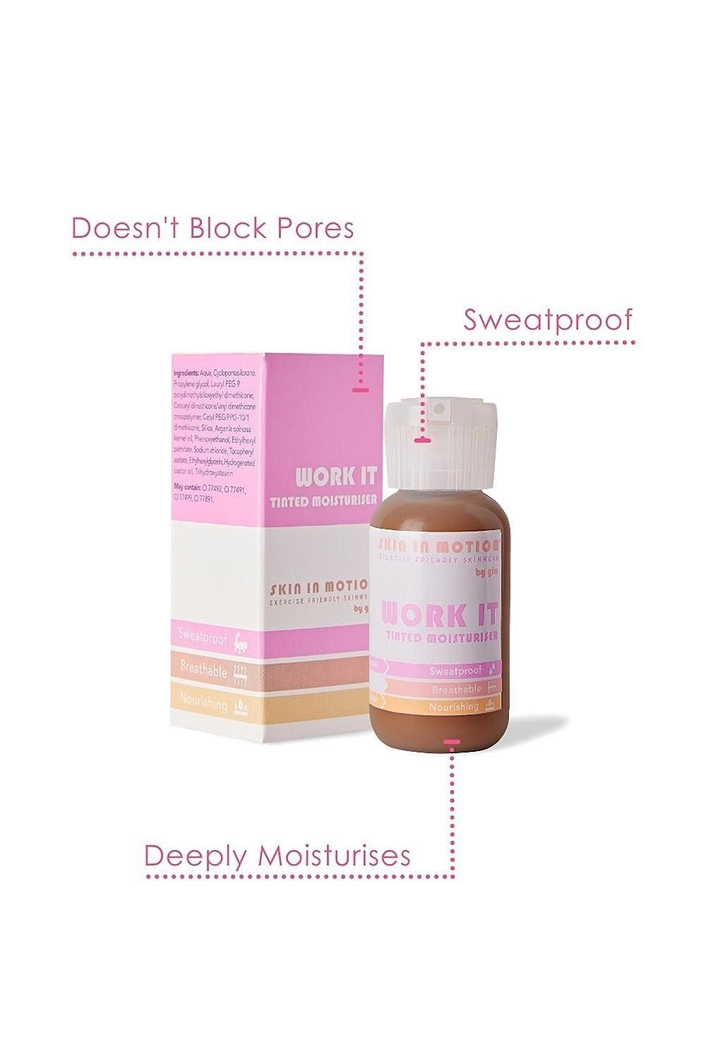 Skin in Motion WORK IT Tinted Moisturiser Shade 4 image 3