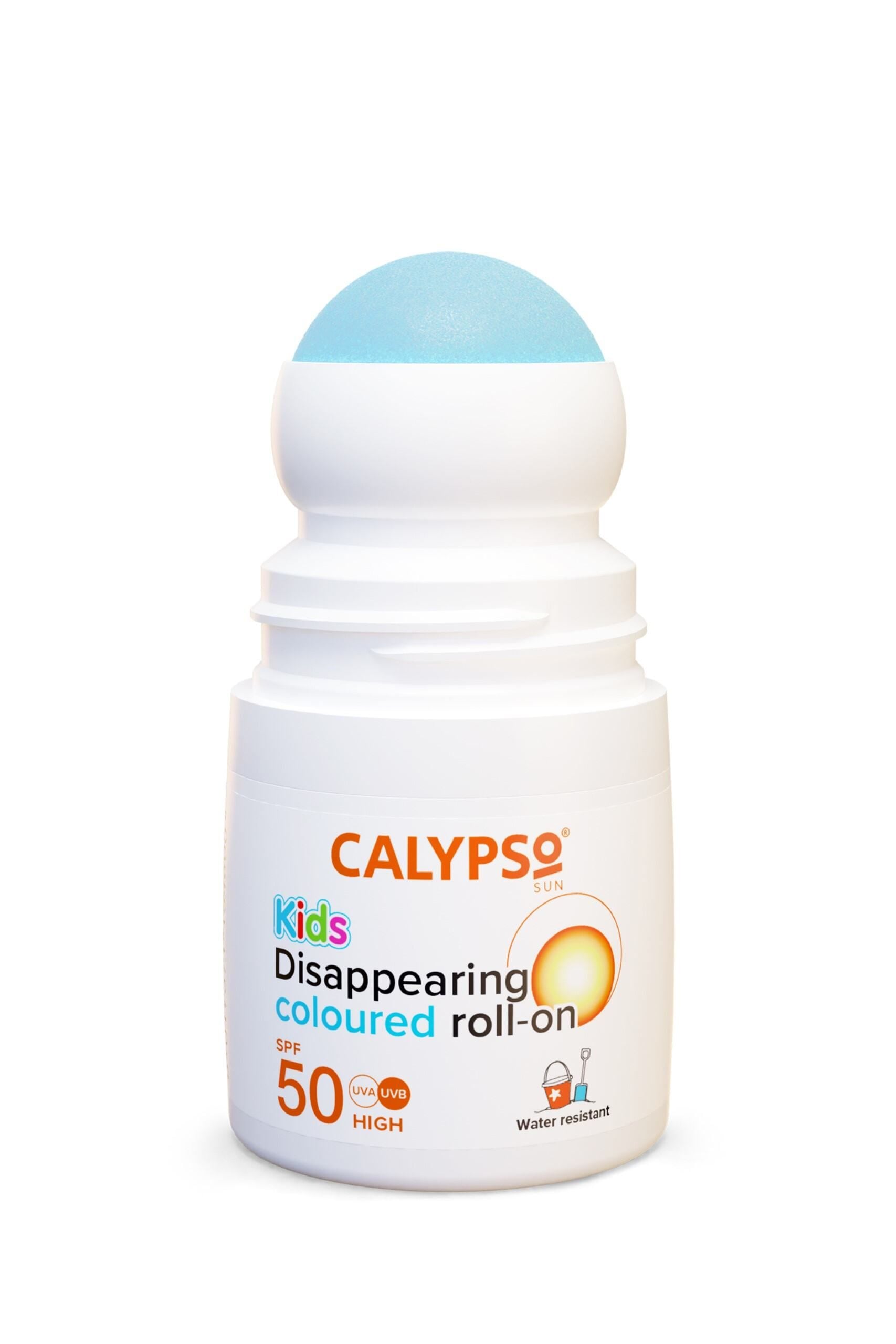 Calypso Kids Disappearing Coloured Roll-On SPF50 image 3