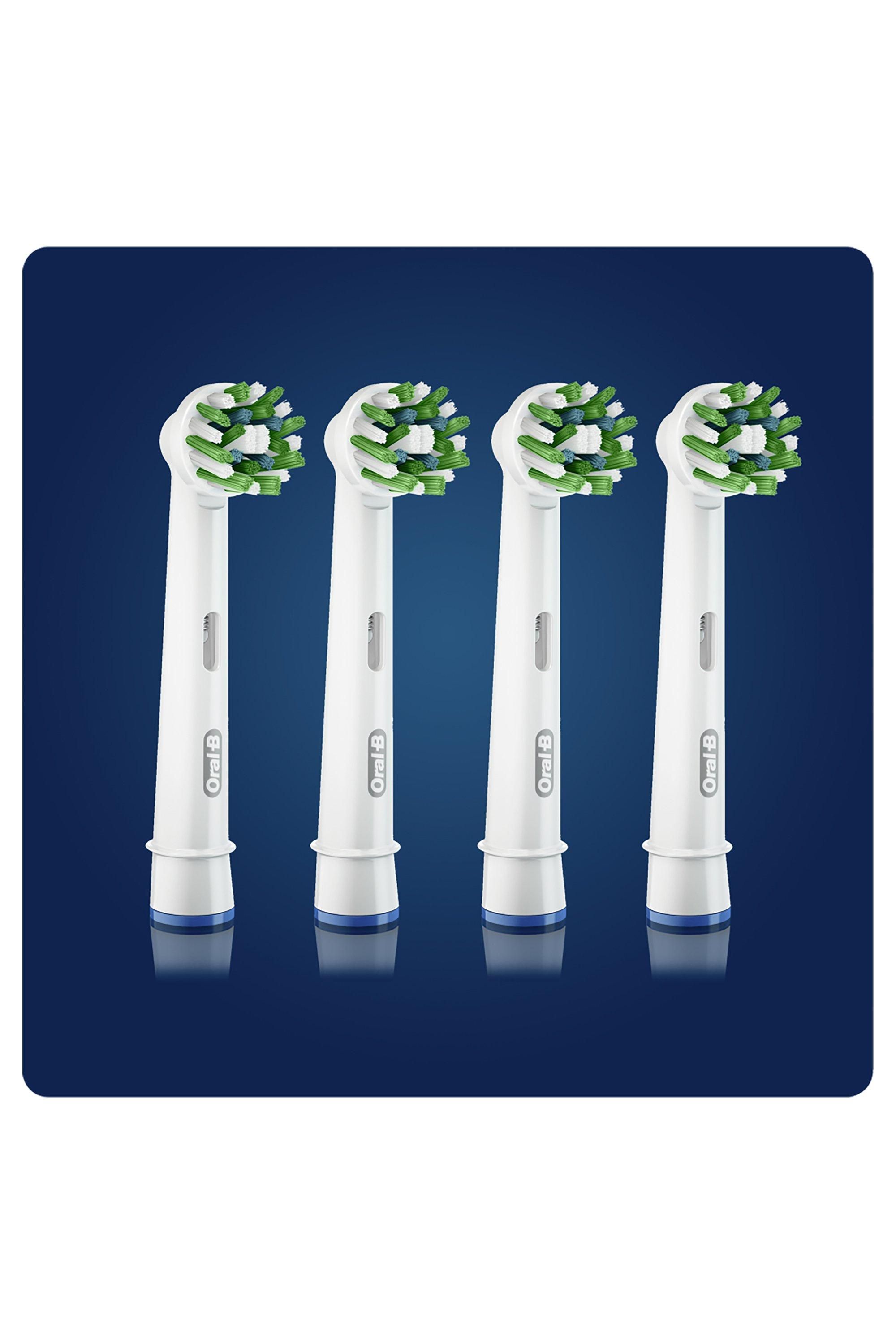 Oral B Cross Action Refills 4 Pack White image 2
