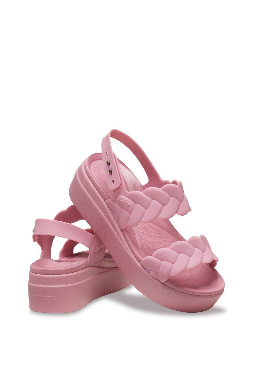 Crocs Brooklyn Woven Low Wedge image 3